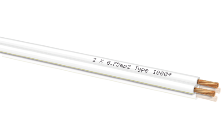 OEHLBACH Speaker Wire 7 2x0,75mm white, 300м