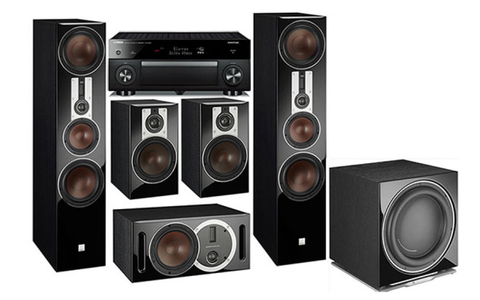 Yamaha RX-A1070 set 5.1 DALI OPTICON 8/2/VOKAL/K-14F