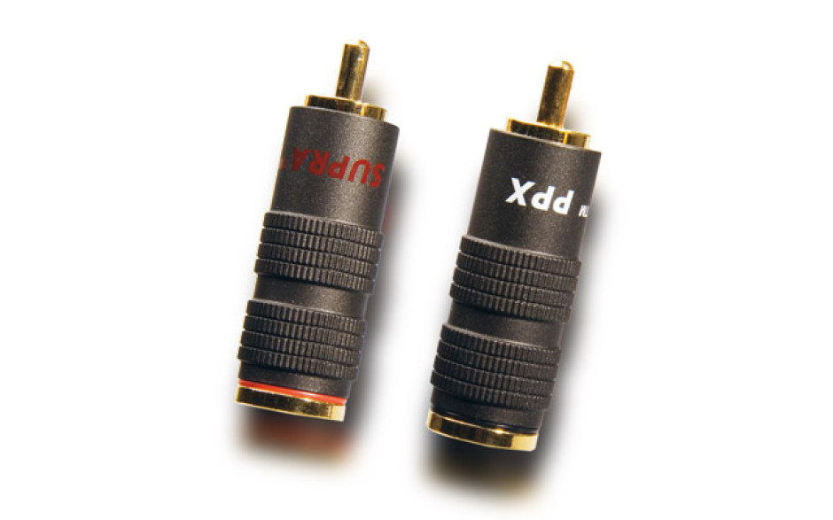Supra PPX RCA PLUG RED BULK