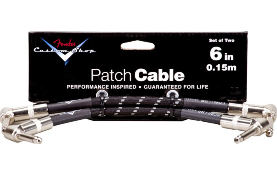 FENDER CUSTOM SHOP PERFORMANCE CABLE 6 TWO PACK BTW