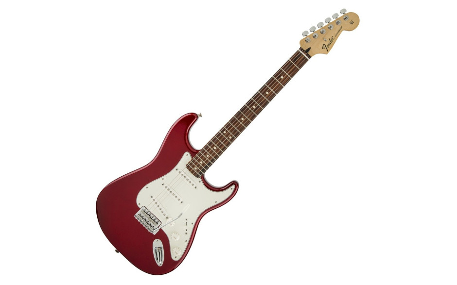 FENDER STANDARD STRATOCASTER PAU FERRO CANDY APPLE RED