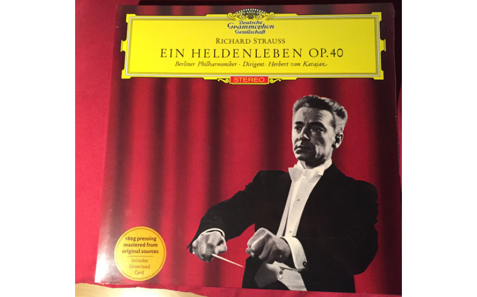 RICHARD STRAUSS - EIN HELDENLEBEN OP. 40 2017 (479 7219) DEUTSCHE GRAMMOPHON/EU MINT (0028947972198)
