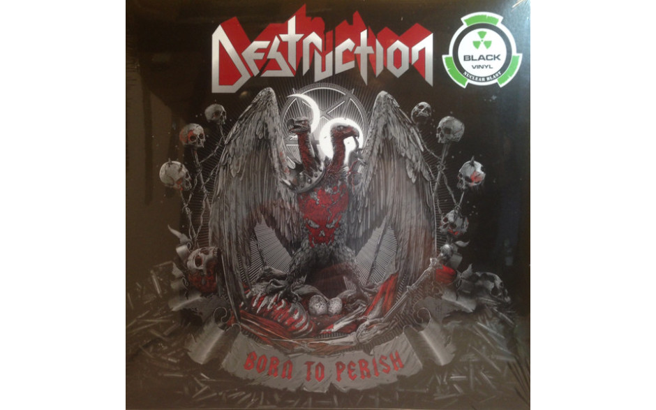 DESTRUCTION - BORN TO PERISH 2 LP Set 2019 (NB 4839-1-2, LTD., Black) NUCLEAR BLAST/EU MINT (0727361483913)