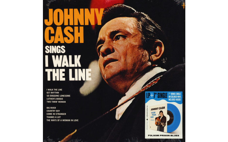JOHNNY CASH – SINGS I WALK THE LINE 2 LP Set 2019 (660155, Blue) GLAMOURAMA/EU MINT (8436563182655)