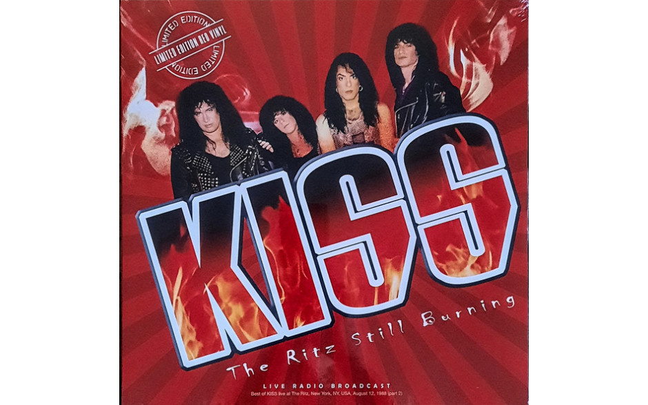 KISS - THE RITZ STILL BURNING 2021 (CL84749, Red) STEMRA MUSIC INC/EU MINT (8717662584749)