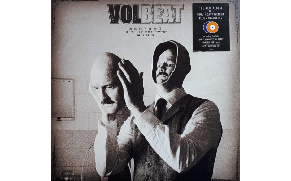 Volbeat - Servant Of The Mind 2021 (3830624, Ltd., 180 Gm., Orange/blue) Universal/eu Mint (0602438306244)