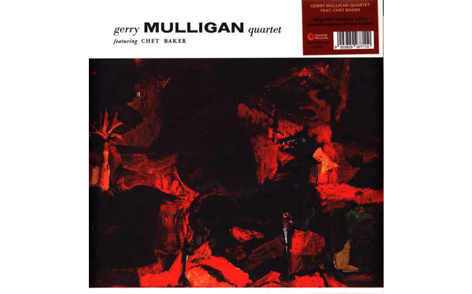 GERRY MULLIGAN QUARTET FEATURING CHET BAKER 1955/2021 (SRPD0004ME, LTD., Red Marble) SR/EU MINT (9003829977110)