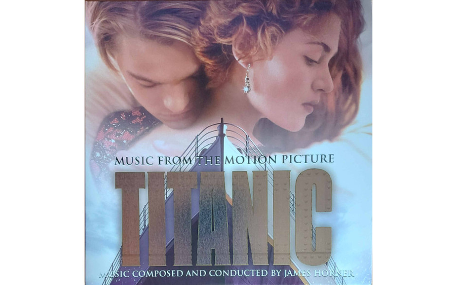JAMES HORNER - TITANIC 2 LP Set 2016/2023 (MOVATM100, LTD., Silver & Black Marbled) MOV/EU MINT (8719262029484)