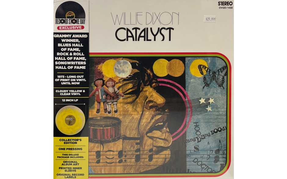 WILLIE DIXON - CATALYST 1973/2023 (OVQD 1433, Deluxe Ed. Yellow & White) CF/EU MINT (0819514012467)