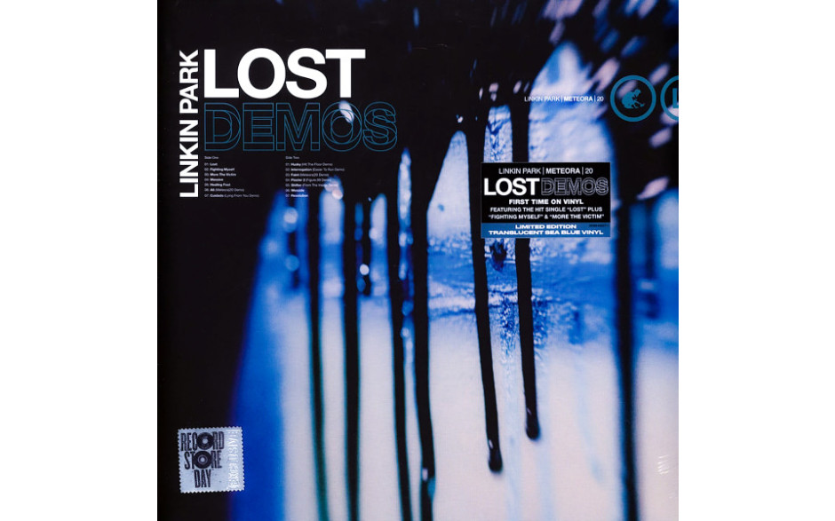 LP Linkin Park: Lost Demos - Black Friday 2023 Release - Translucent Sea Blue Vinyl