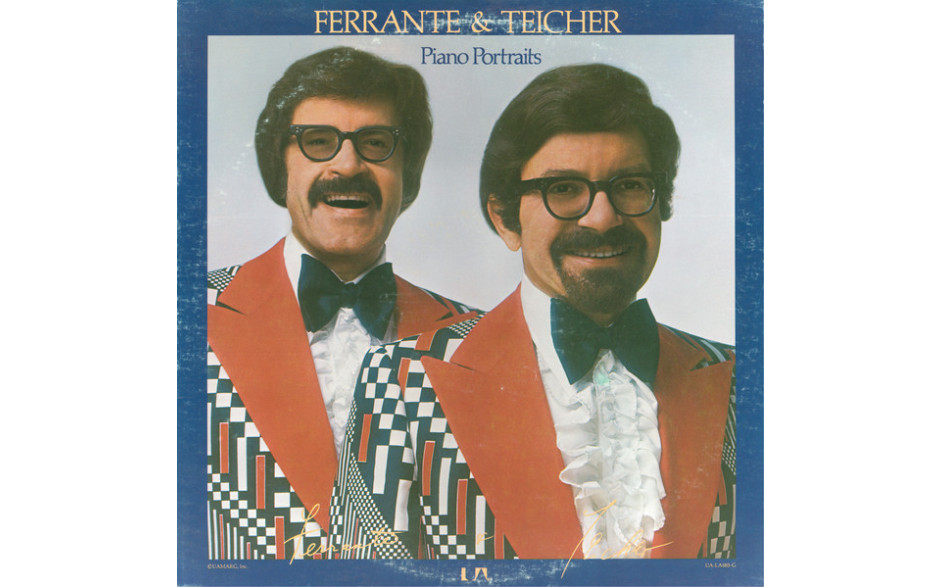 FERRANTE & TEICHER - PIANO PORTRAITS 1976 (UA-LA585-G) UNITED ARTISTS/USA OS/MINT