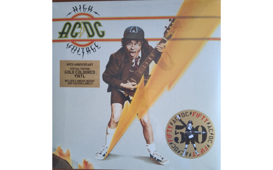 Ac/dc - High Voltage 1976/2024 (19658834571, 180 Gm., Gold) Columbia/sony Music/eu Mint (0196588345715)
