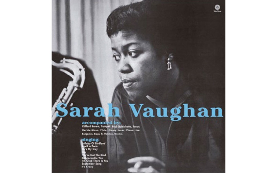 SARAH VAUGHAN - WITH CLIFFORD BROWN 1954 (8436542011723, 180 gm. RE-ISSUE) WAX TIME/EU MINT (8436542011723)