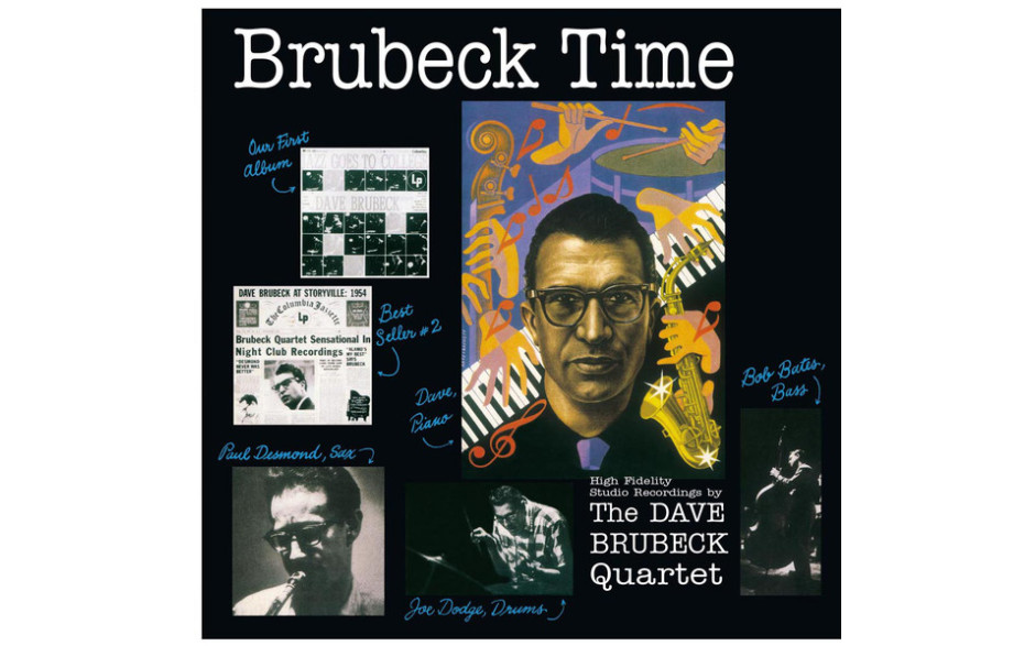 DAVE BRUBECK QUARTET - BRUBECK TIME 1955/2015 (DOL851,180 gm.) DOL/EU MINT (0889397285111)