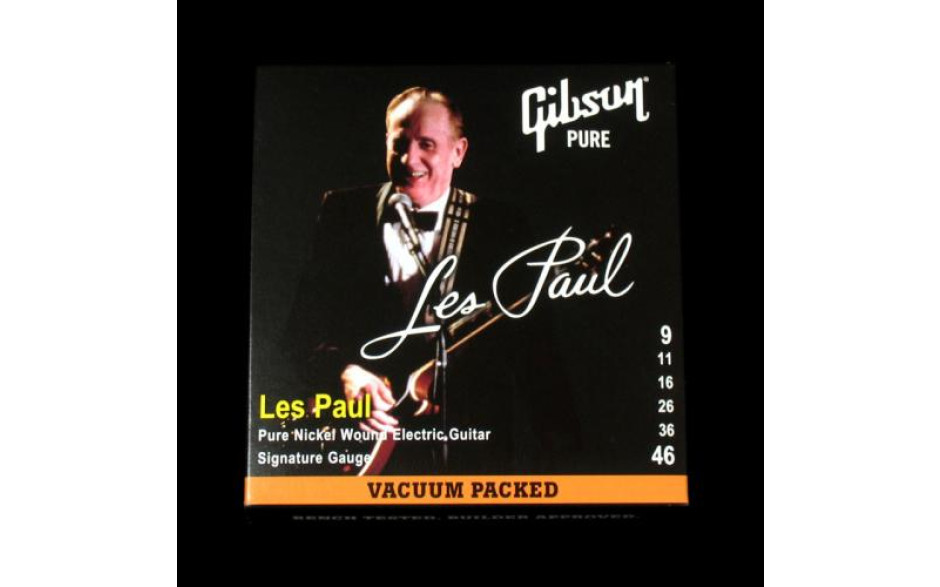Gibson SEG-LPS LES PAUL SIG. PURE NICKEL WOUND .009-.046