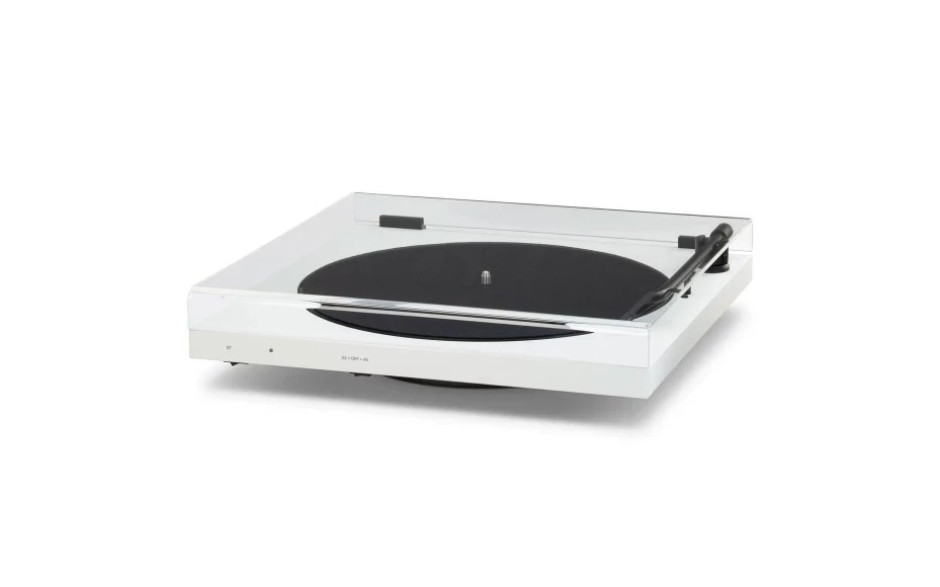 Tone Factory - Turntable Satin White (with dust cover)