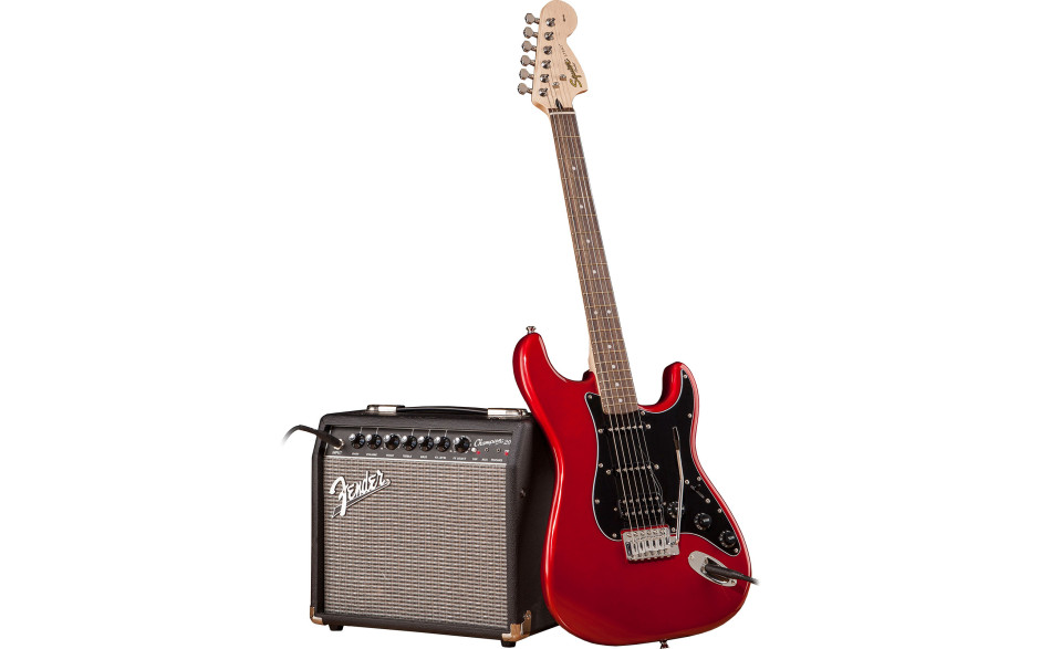 FENDER SQUIER STRAT PACK HSS CANDY APPLE RED