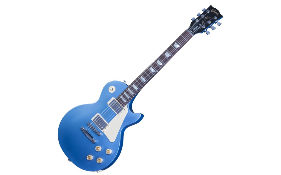 GIBSON 2016 LP STUDIO T PELHAM BLUE CHROME