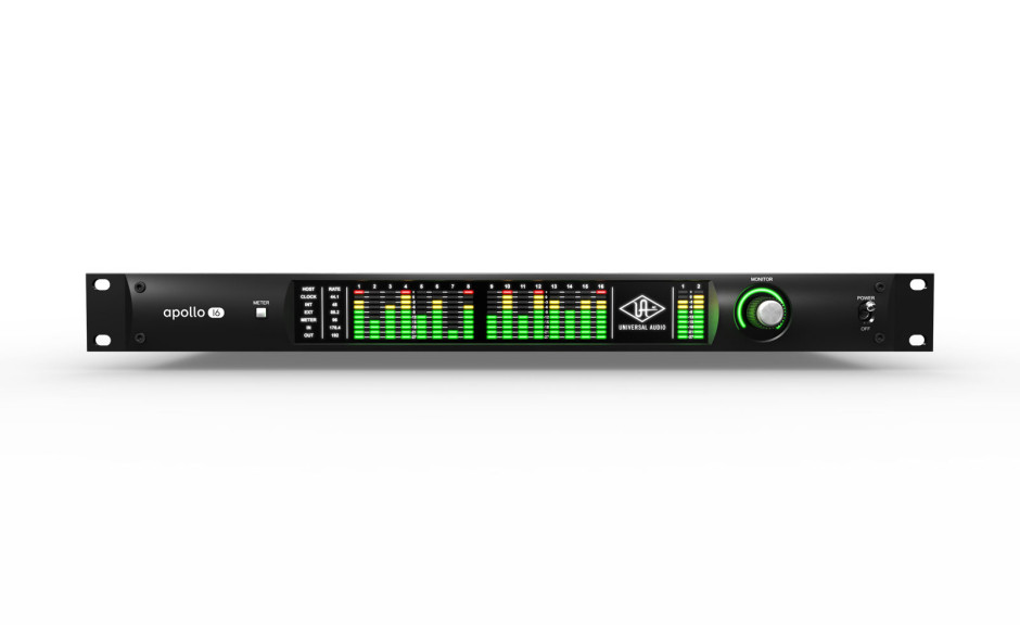 UNIVERSAL AUDIO APOLLO 16 BLACK QUAD