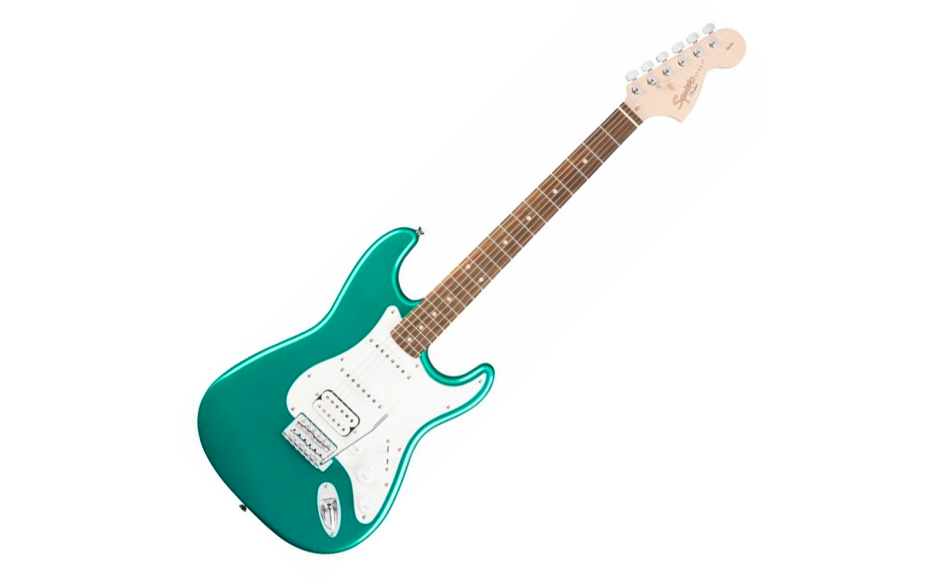 SQUIER by FENDER AFFINITY STRAT HSS LRL RACE GREEN