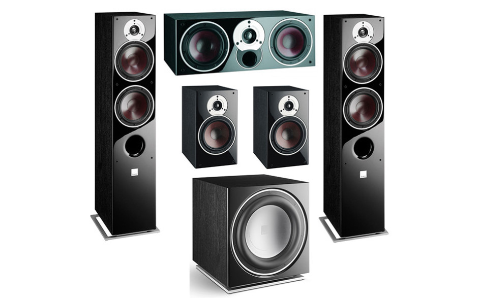 DALI Zensor 7 set 5.1 7/1/vocal/SUB E-12F Black