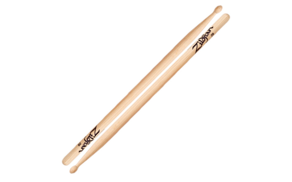 ZILDJIAN 2BWN WOOD NATURAL DRUMSTICKS