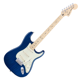 FENDER DELUXE STRATOCASTER MN SAPPHIRE BLUE TRANSPARENT