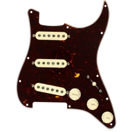 FENDER PRE-WIRED STRAT PICKGUARD ORIGINAL '57/'62 SSS TORTOISE SHELL