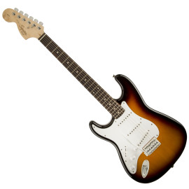 SQUIER by FENDER AFFINITY SERIES STRATOCASTER LH LR BROWN SUNBURST