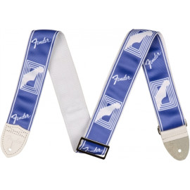 FENDER 2" MONOGRAMMED STRAP LAKE PLACID BLUE