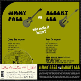 JIMMY PAGE - JIMMY PAGE VS ALBERT LEE, LP&CD 1968/2012 (LR342, 180 gm.) LILITH RECORDS/EU, MINT (0889397703424)