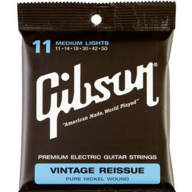 Gibson SEG-VR11 VINTAGE RE-ISSUE PURE NICKEL WOUND .011-.050