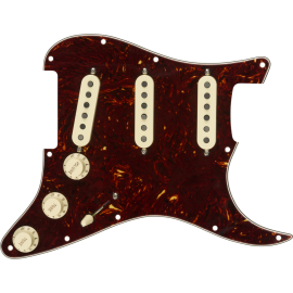 FENDER PRE-WIRED STRAT PICKGUARD TEX-MEX SSS TORTOISE SHELL