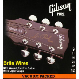 Gibson SEG-700UL BRITE WIRES NPS WOUND ELECT. .009-.042
