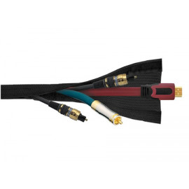 Real Cable Рукав для прокладки кабеля Black(CC88BL) 1M50