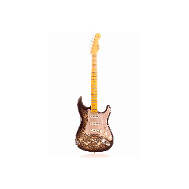FENDER CUSTOM SHOP EL DIABLO STRATOCASTER RELIC AGED BLACK PAISLEY