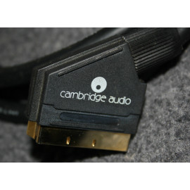 CAMBRIDGE AUDIO VID300 Scart Lead - 2M / 24K GOLD CONNECTORS