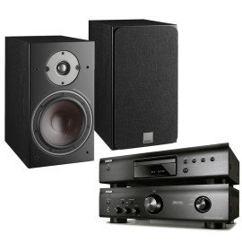 CD плеер Denon DCD-520AE + Стерео усилител Denon PMA-520AE + DALI Oberon 3