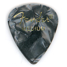 Fender 351 PREMIUM CELLULOID BLACK MOTO MEDIUM 098-0351-843