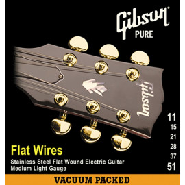Gibson FLATWIRES STAINLESS STEEL FLATWOUND