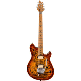 EVH WOLFGANG SPECIAL QM, BAKED MAPLE FINGERBOARD TIGER EYE GLOW