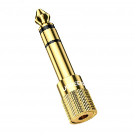 UGREEN 6.5mm Male to 3.5mm Female Adapter Gold (20503)
