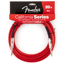 FENDER CALIFORNIA INSTRUMENT CABLE 20 CAR