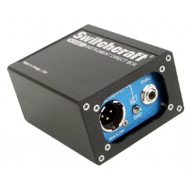 SWITCHCRAFT SC800CT Instrument Direct Box, Custom Transformer