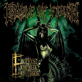 CRADLE OF FILTH - ELEVEN BURIAL MASSES 2 LP Set 2002/2016 (VILELP601) GAT, PEACEVILLE/EU MINT (0801056860118)
