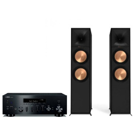 Yamaha R-N600A + Klipsch R-800F