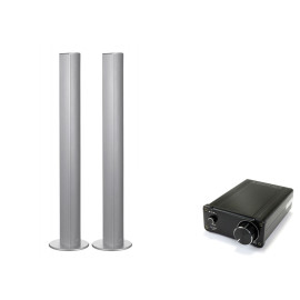 S.M.S.L SA-36A PRO Black + Magnat Needle Super Alu Tower silver aluminium