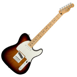 FENDER STANDARD TELECASTER LEFT-HANDED MAPLE FINGERBOARD BROWN SUNBURST