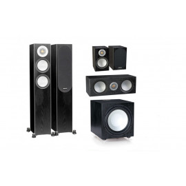 Monitor Audio Silver 200/50/centre150/W12 set 5.1 Black