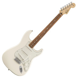 FENDER STANDARD STRATOCASTER PAU FERRO ARCTIC WHITE
